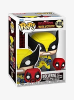 Funko Marvel Deadpool & Wolverine Pop! Buddy Duo Wolverine (With Babypool) Vinyl Bobble-Head