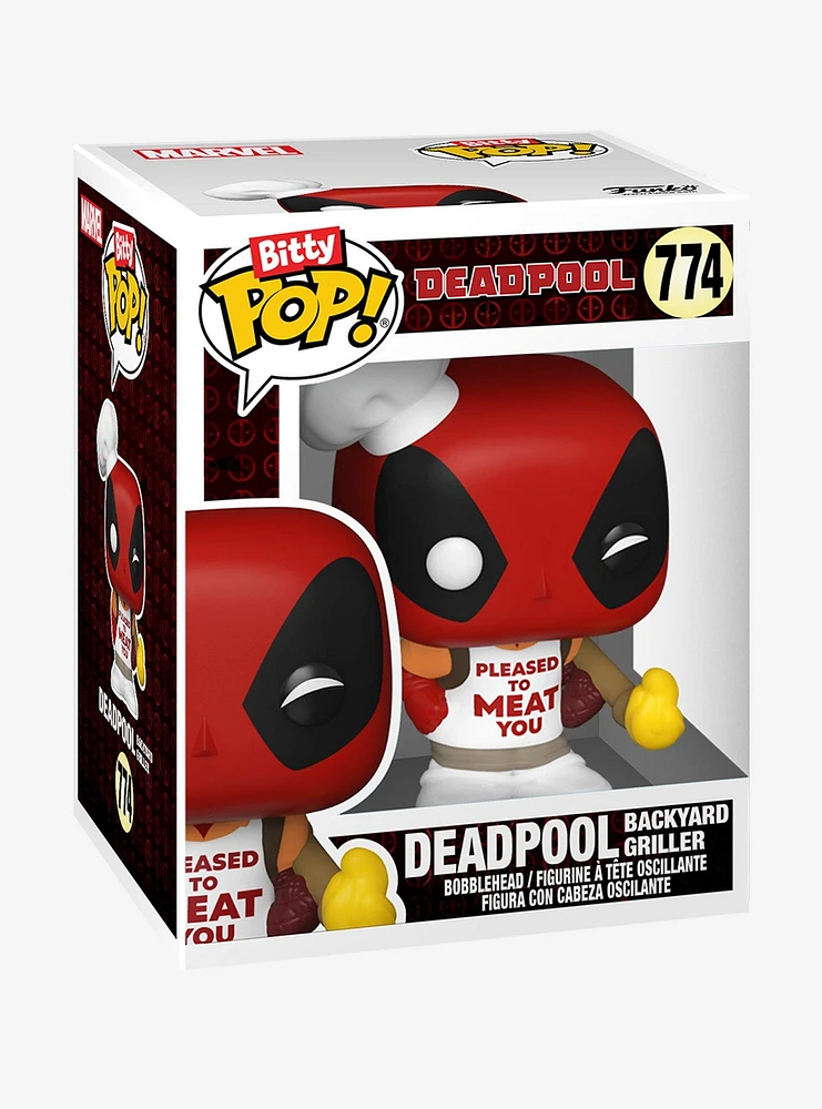 Funko Marvel Deadpool Bitty Pop! Backyard Griller Vinyl Figure Set