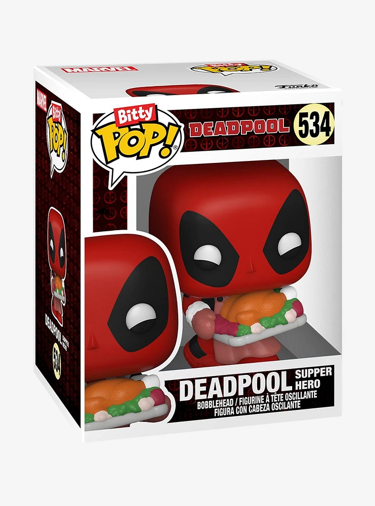 Funko Marvel Deadpool Bitty Pop! Bathtime Vinyl Figure Set