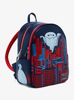 Loungefly Disney Big Hero 6 Baymax City Mini Backpack - BoxLunch Exclusive