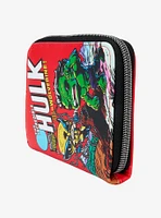 Marvel The Incredible Hulk and Wolverine Comic Zip Wallet