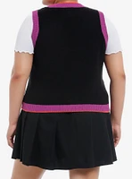 My Melody & Kuromi Halloween Girls Sweater Vest Plus