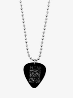 HIM Heartagram Guitar Pick Ball Chain Necklace