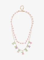 Thorn & Fable Flower Bead Layered Necklace