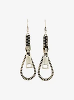 Social Collision Zipper Pull Earrings