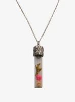 Thorn & Fable Pressed Flower Pendant Best Friend Necklace Set
