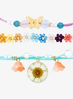 Thorn & Fable Flower Butterfly Bracelet Set