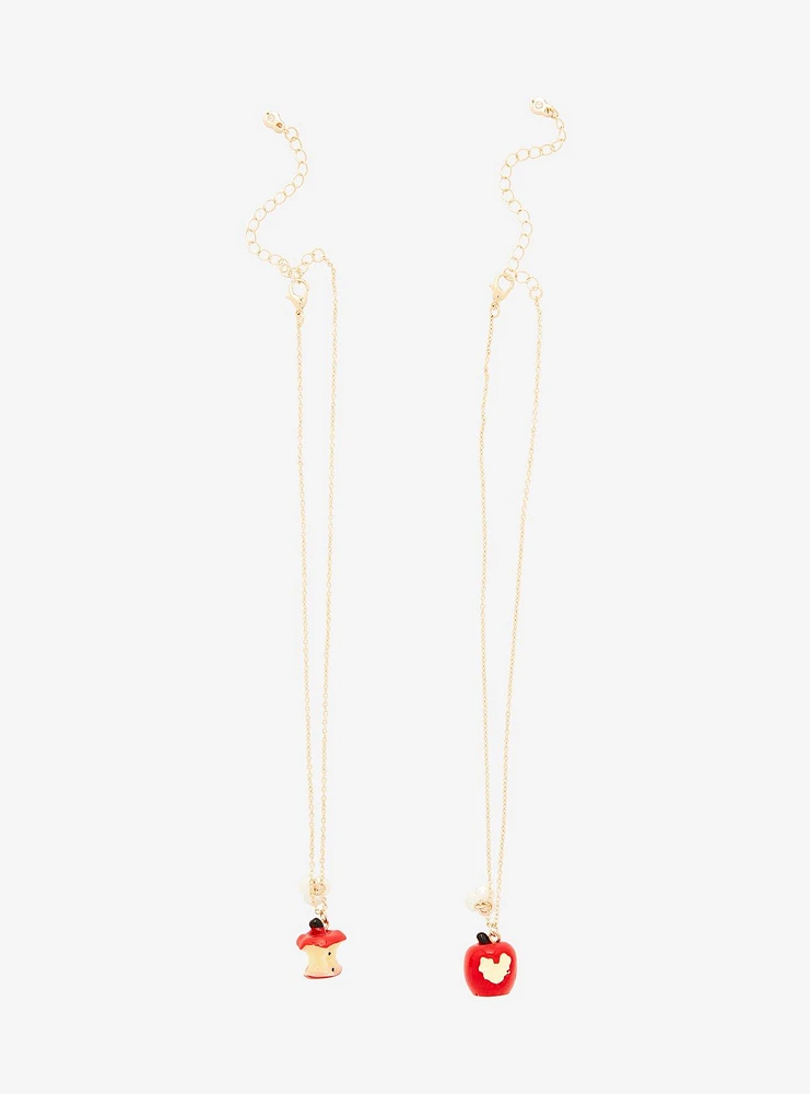 Sweet Society Apple Core Best Friend Necklace Set