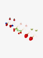 Sweet Society Fruit Butterfly Earring Set