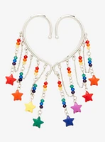 Sweet Society Rainbow Star Ear Cuff Set