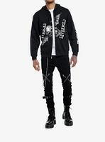 Avenged Sevenfold Winged Skull Zip-Up Hoodie