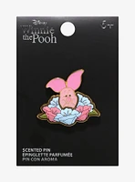 Loungefly Disney Winnie the Pooh Piglet Floral Scented Enamel Pin — BoxLunch Exclusive