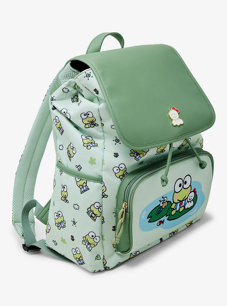 Keroppi Friends Slouch Backpack