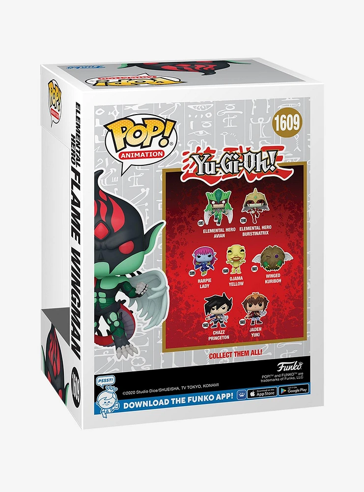 Funko Yu-Gi-Oh! Pop! Animation Elemental Hero Flame Wingman Vinyl Figure 2024 Summer Convention Exclusive