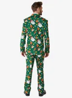 Santa Elves Green Suit