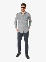 Discoballer Long Sleeve Button-Up Shirt