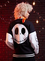 Her Universe The Nightmare Before Christmas Characters Girls Oversized Varsity Jacket