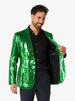 Sequins Green Coat