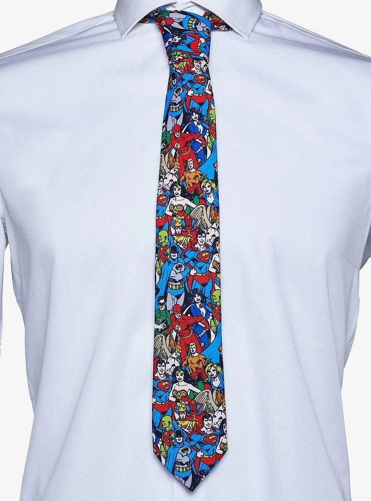 DC Comics Justice League Tie