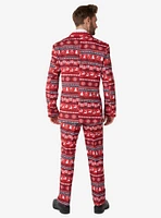 Nordic Pixel Red Suit