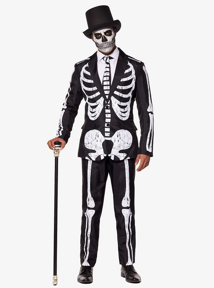 Skeleton Grunge Black Suit
