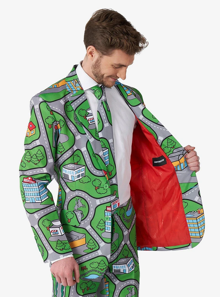 Carpet City Green Suit