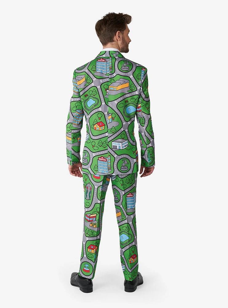 Carpet City Green Suit