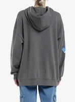 Regular Show Group Cart Girls Hoodie