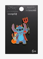 Loungefly Disney Lilo & Stitch Devil Stitch Pearlescent Enamel Pin — BoxLunch Exclusive