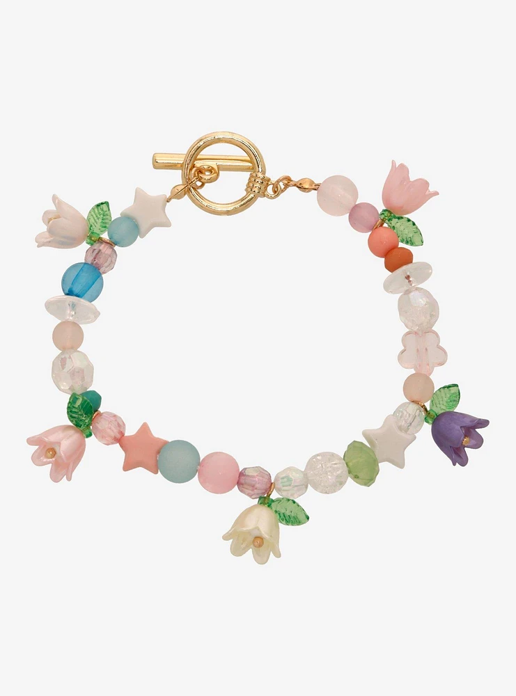 Thorn & Fable Flower Garden Beaded Bracelet