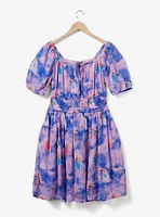 Disney Sleeping Beauty Aurora Pink & Blue Clouds Dress — BoxLunch Exclusive