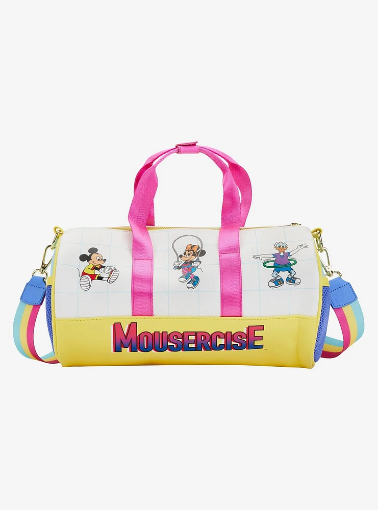 Loungefly Disney Mousercise Duffle Bag