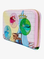 Loungefly Disney Sleeping Beauty Three Good Fairies Zipper Wallet