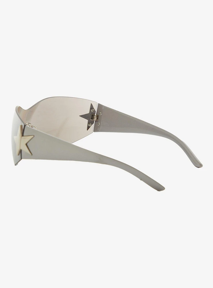 Silver Superstar Sunglasses