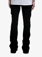 Black & Camouflage Cargo Pants