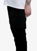 Black & Camouflage Cargo Pants