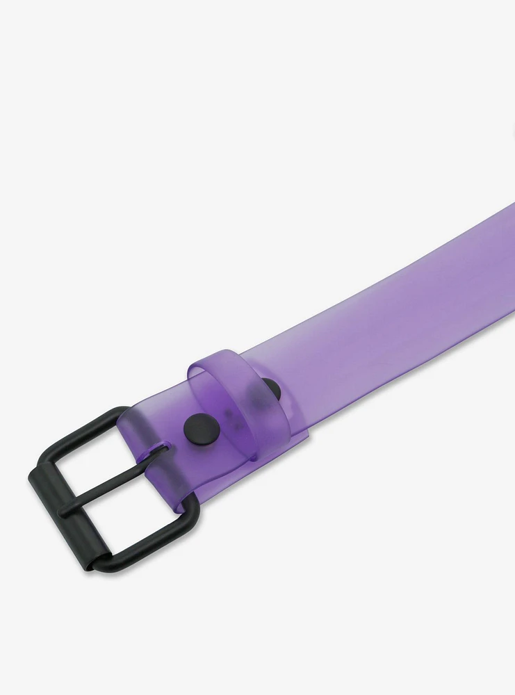 Purple Jelly Clear Belt