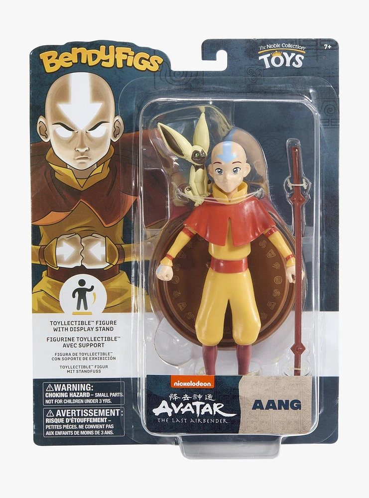 Avatar: The Last Airbender Aang BendyFig Figure