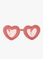 Pink Heart Sunglasses