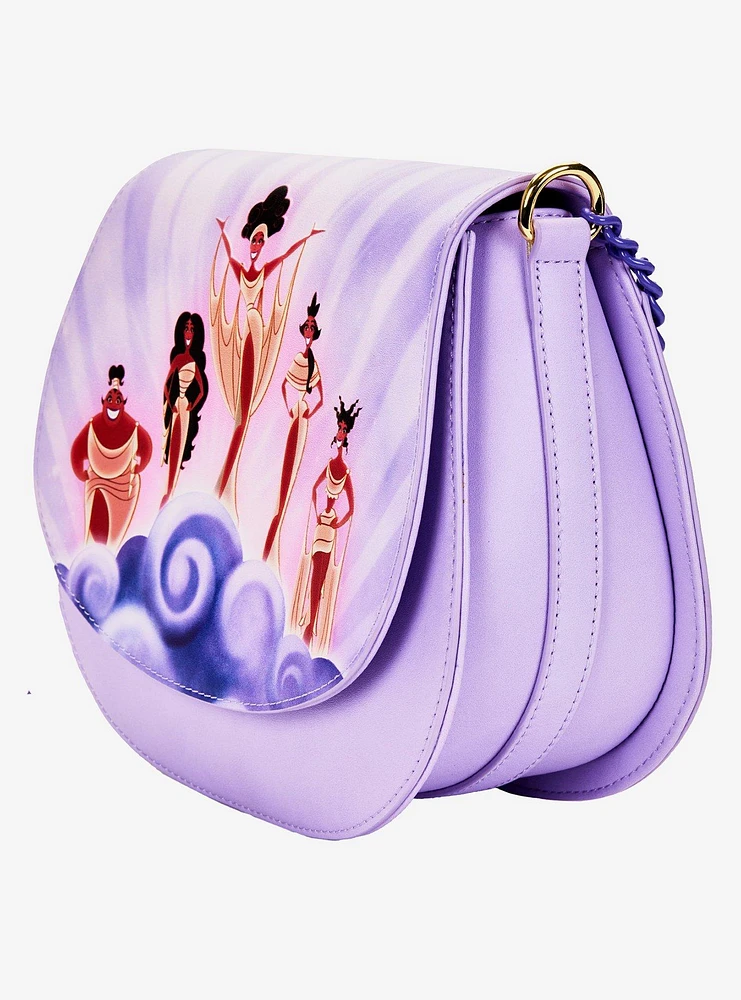 Loungefly Disney Hercules Muses Crossbody Bag
