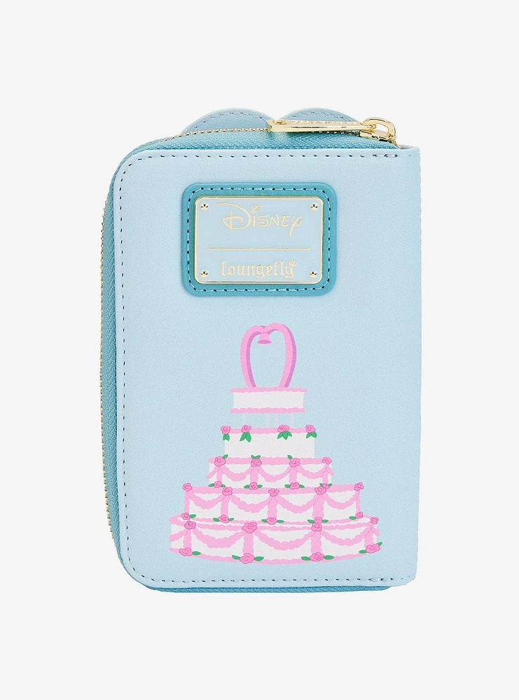 Loungefly Disney The Little Mermaid Wedding Cake Zipper Wallet