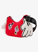 Loungefly Disney100 Mickey Mouse Hands Shoulder Bag