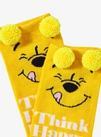 Disney Winnie The Pooh Quotes No-Show Socks 2 Pair