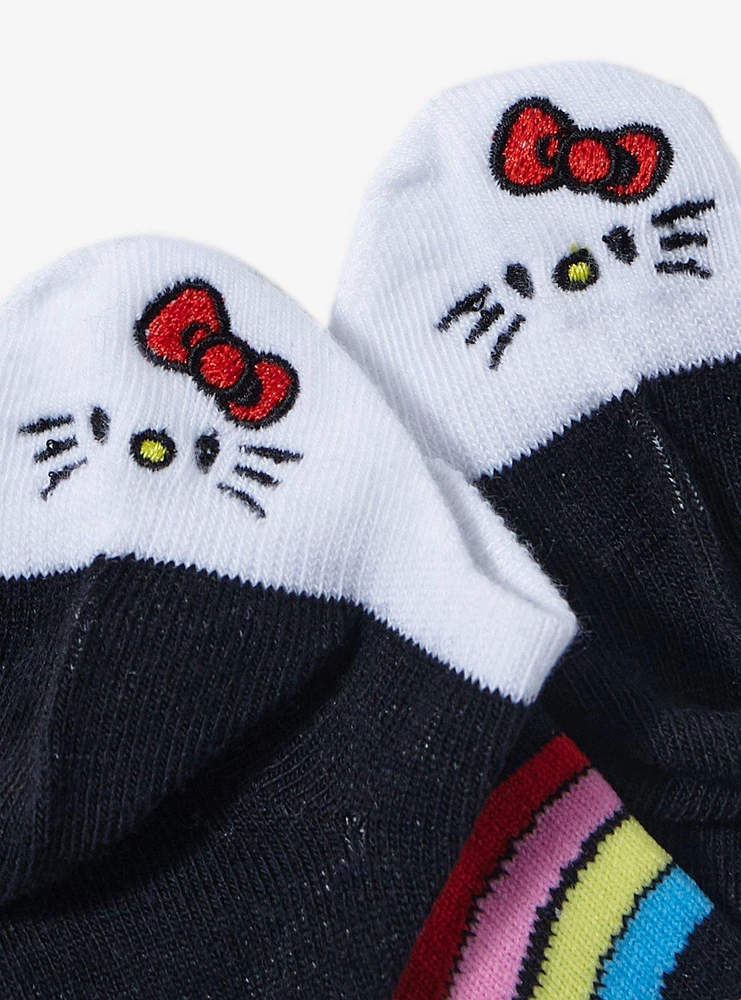 Hello Kitty & Friends Rainbow No-Show Socks 5 Pair