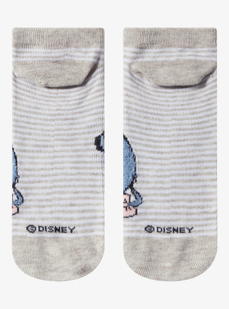 Disney Winnie The Pooh Eeyore Perfect Day No-Show Socks