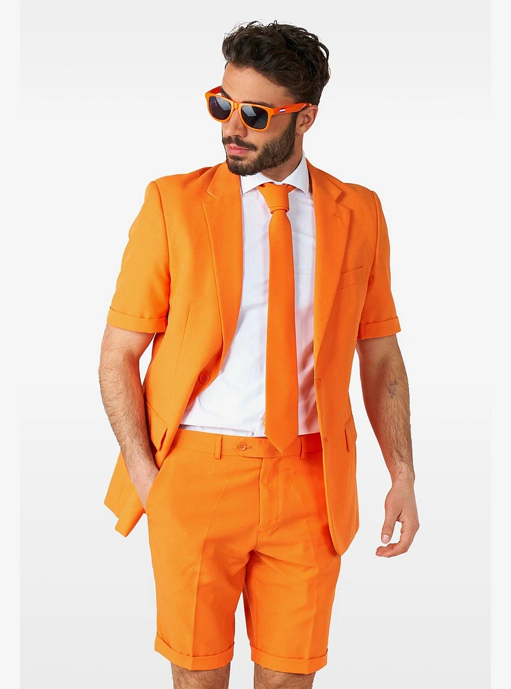 The Orange Summer Short Suit