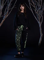 Her Universe Disney Halloween Split Glow-In-The-Dark Girls Jogger Sweatpants