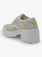 Chinese Laundry Floral Heeled Sneakers