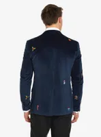 Christmas Icons Navy Blazer