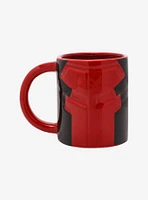 Marvel Deadpool Suit Sculpted Mug